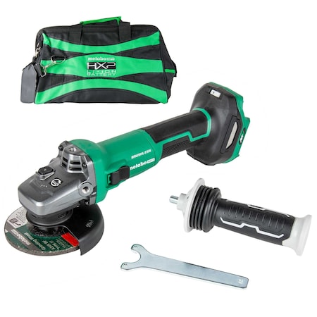 Metabo Hpt 36V MV Cordless Brushless 4-1/2in Variable Speed Angle Grinder w/Slide Switch Bare G3612DVEQ6M